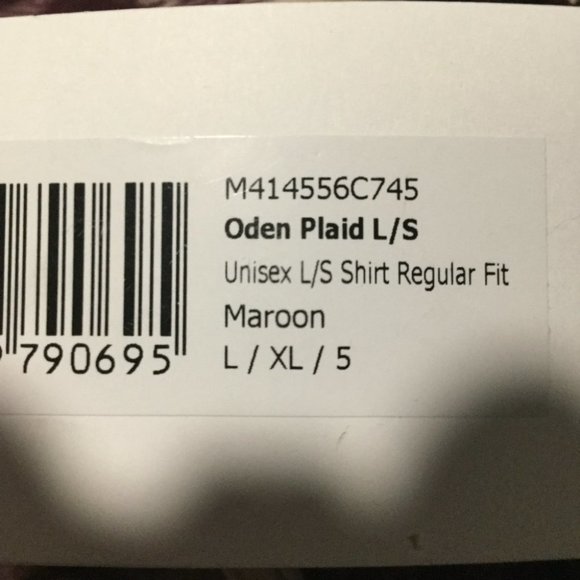 WESC Maroon snap shacket NWT - Picture 7 of 12